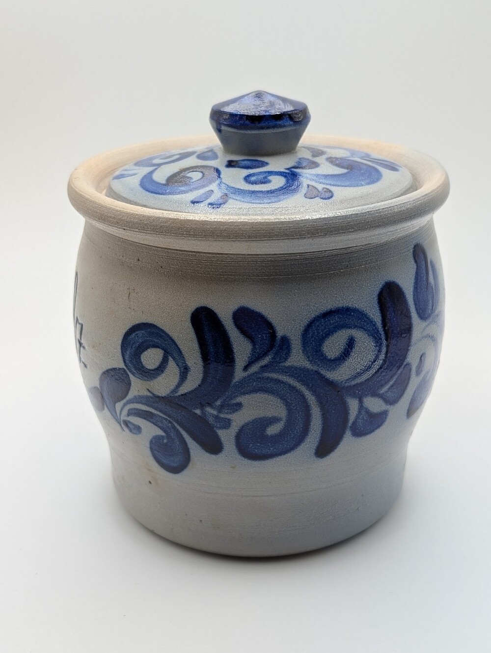 German Salt Glazed Stoneware Crock - Picture 3 of 9